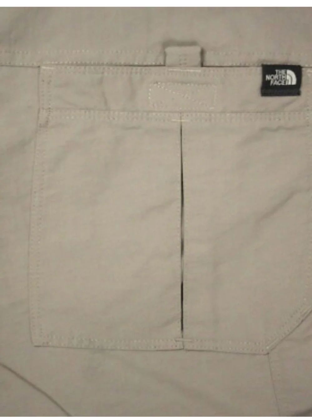 The North Face Khaki Field Cargo Shorts with Logo Tab
